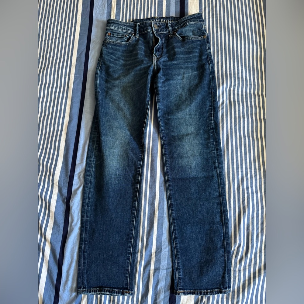 American Eagle Outfitters Indigo Straight Jeans